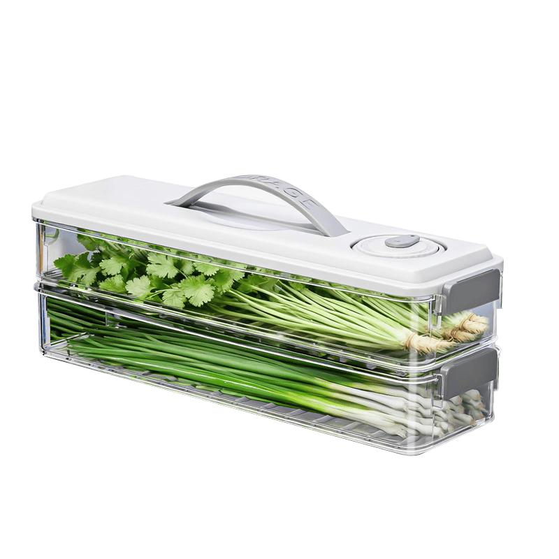 Multi-Layer Refrigerator Fresh-Keeping Storage Box