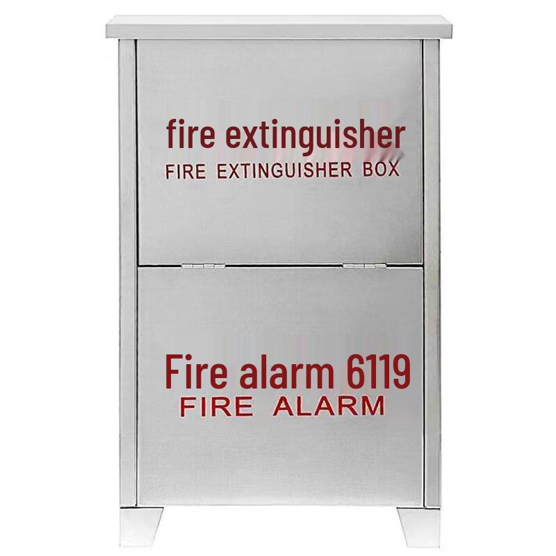 SANSHENG Stainless Steel Fire Extinguisher Cabinet 1