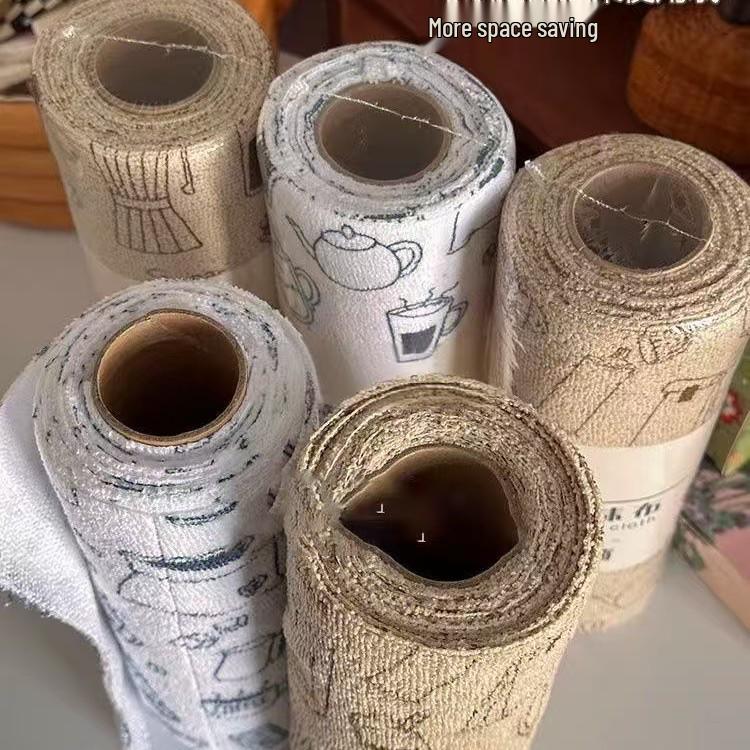 Weekly Disposable Thick Absorbent Oil-Absorbing Dish Cloth - Washable & Tear-Resistant