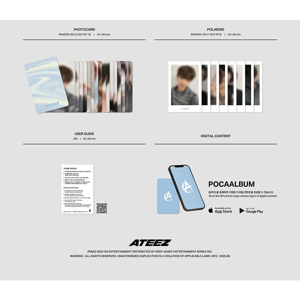 ATEEZ - GOLDEN HOUR : Part.3 (POCAALBUM VER.)
