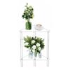Modern Triangulum Shower Shelf 2 Layer Waterproof Bathroom Organizers With No boring Installation