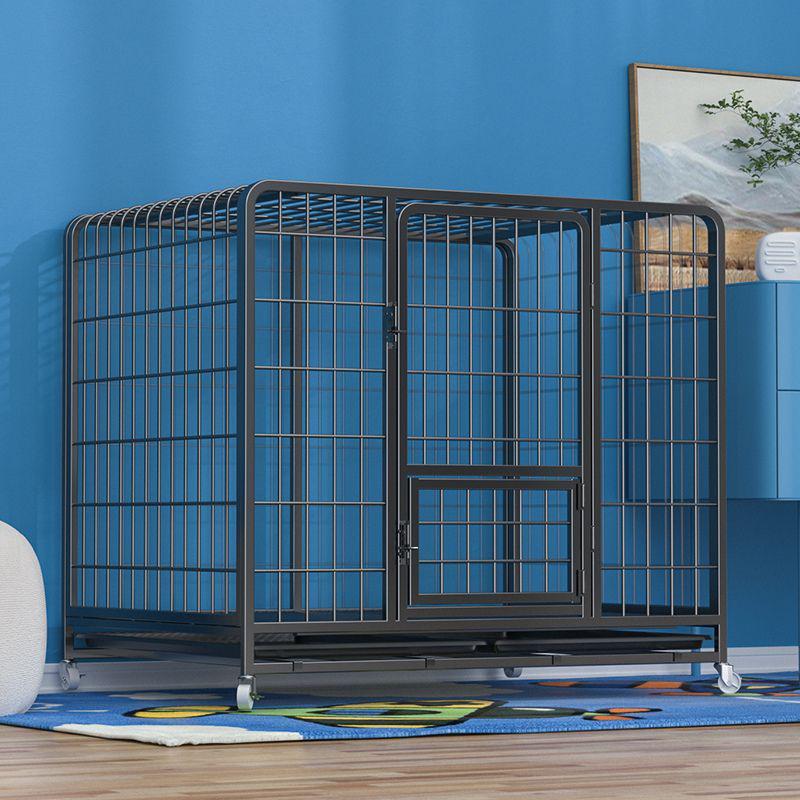 Large & Medium Breed Dog Cage with Toilet Separation for Indoor/Outdoor Use - Suitable for Golden Retrievers, Labradors, and More