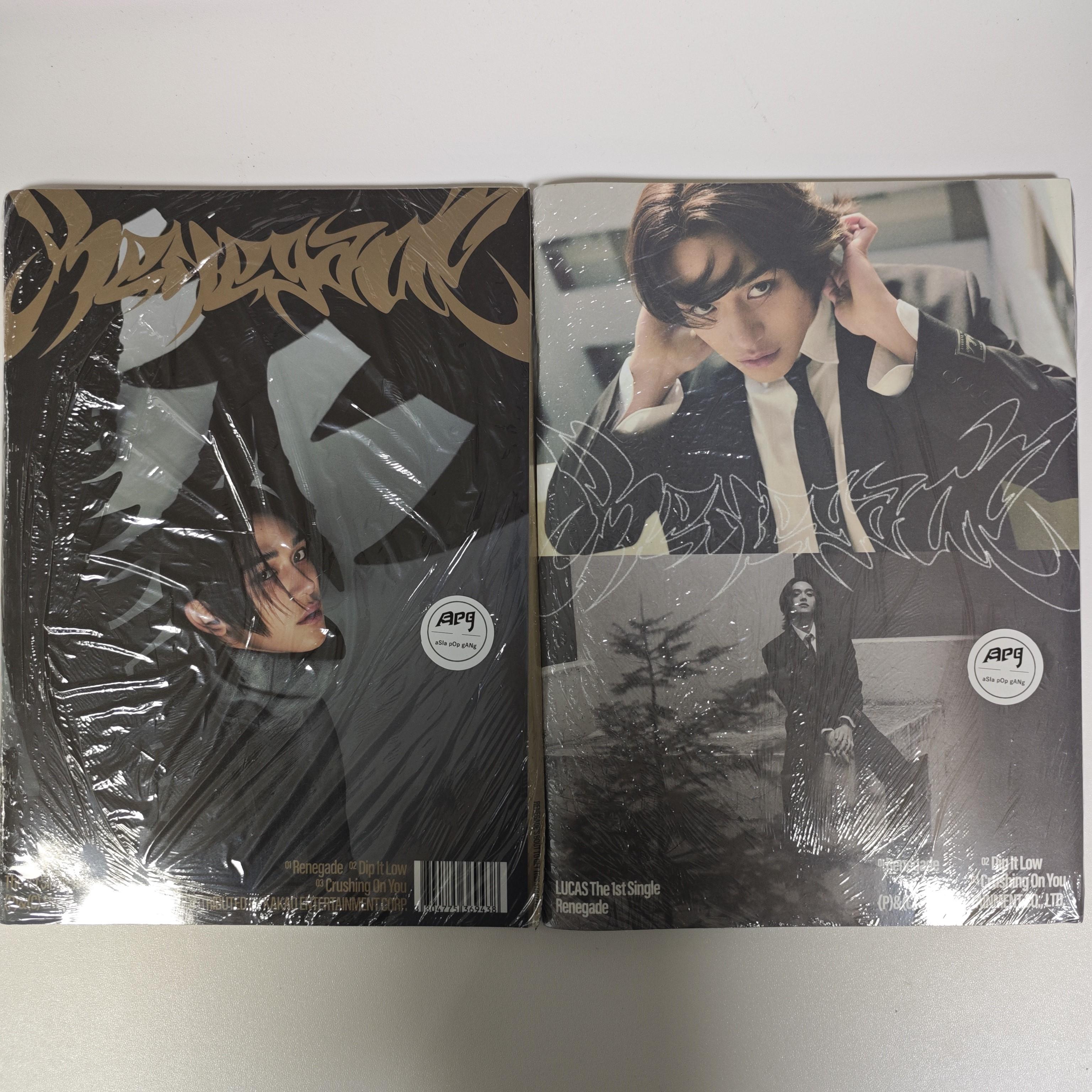 

LUCAS - ФОТОКНИГА с первого сингла [RENEGADE] Set