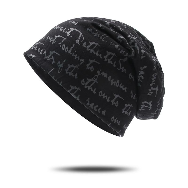 

Осенне-зимняя тонкая хип-хоп вязаная шапка с граффити для мужчин, теплая и модная шапка-пуловер со звездой, шапка-бандана для женщин One size