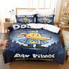 3D Print Cartoon Dog Man Bedding Set Boys Girls Twin Queen Size Duvet Cover Pillowcase Bed Boys Adult Fashion Home Textileextile