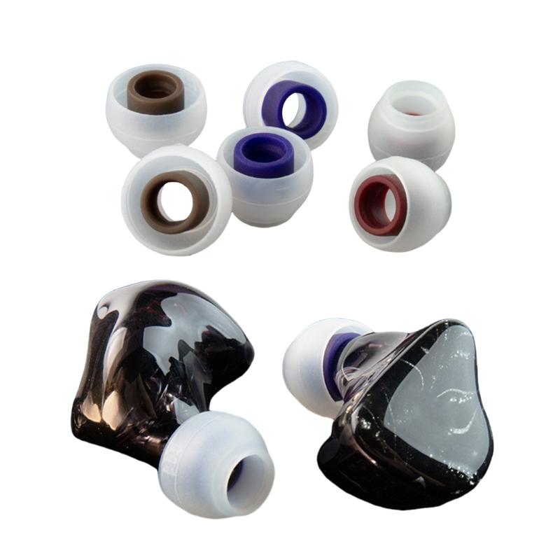 1 Pair Silicone Earbud Tips Replacement Ear Tips Earbuds Caps for in- Ear Headphones Eartips Earphones Earbud Replacement