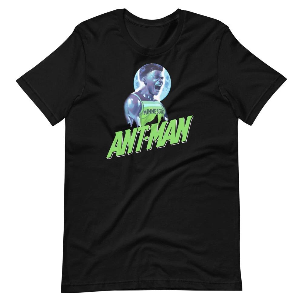 

ANTMAN ANT Anthony Edwards Basketball Tee Short-Sleeve Unisex 100% Cotton T-shirt Mens Tees Top 4XL