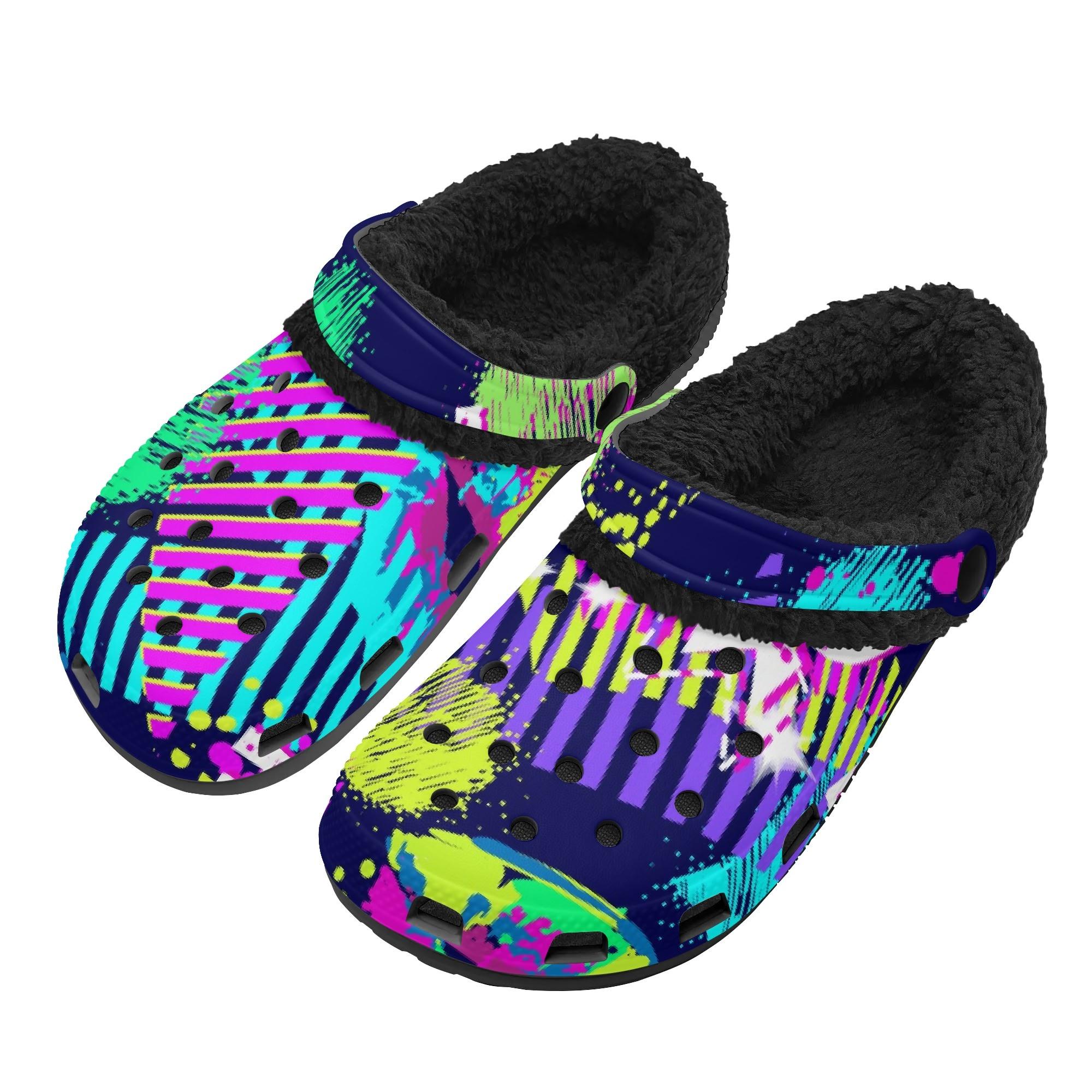 

1 пара теплых ЭВА тапочек с плюшевой подкладкой для мужчин и женщин, уютные, на липучке, зимние, комфортные, легкие, для ношения в помещении и на улице 48 чёрный