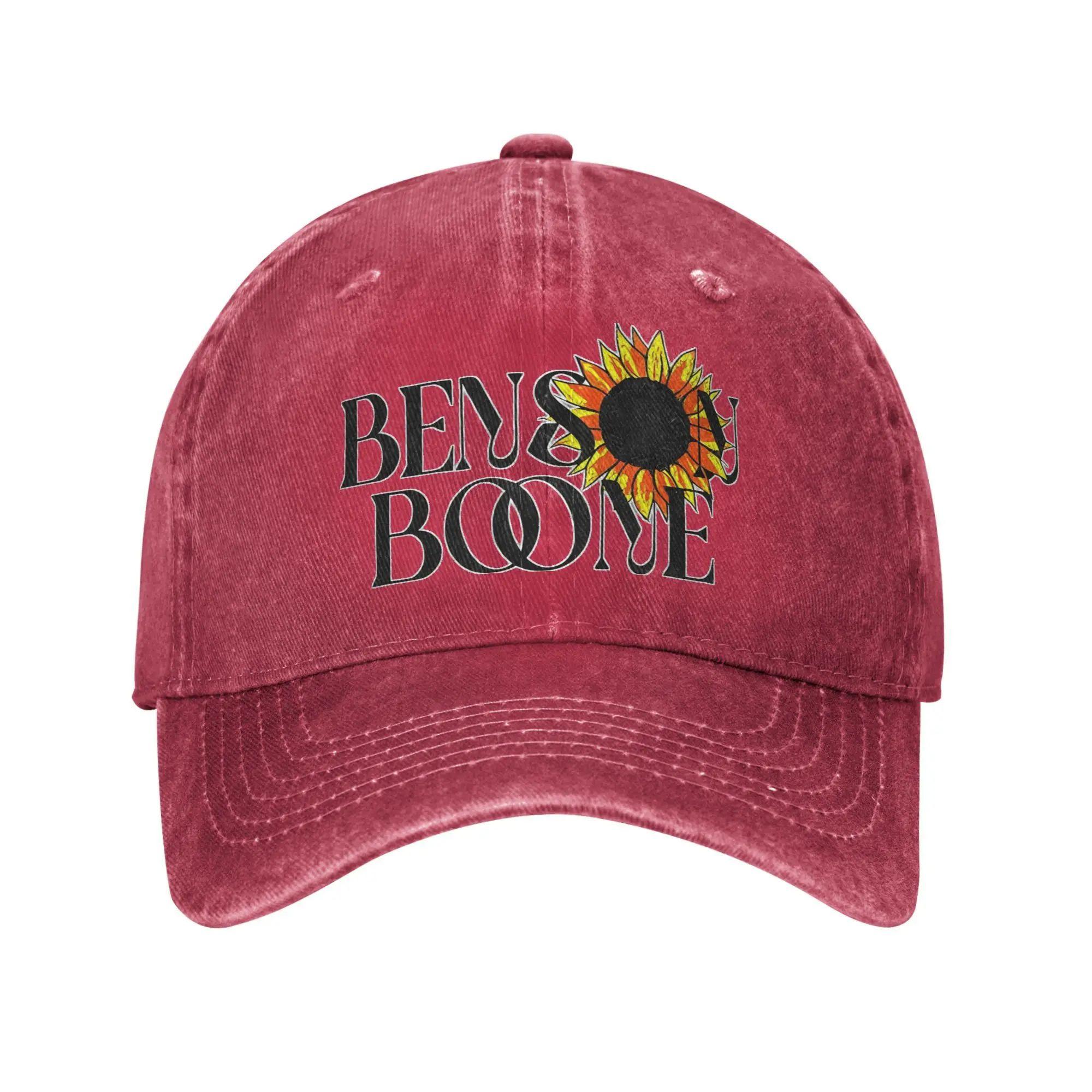 

Benson Boone Baseball Caps Vintage Distressed Denim Headwear For Men Women Outdoor Running Adjustable Hats Cap Fashion Adjustable