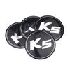 2026 Hot Car Sticker 4Pcs Car Aluminum Alloy Wheel Center Hub Cap Tire Rim Cover Decoration For KIA K5 Stinger RIO Sorento Pican