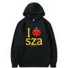 Ich liebe SZA Grand National Tour 2025 Grafik-Hoodie Herren Damen Hip Hop Oversize Sweatshirt Herren Casual Fleece Vintage Hoodies