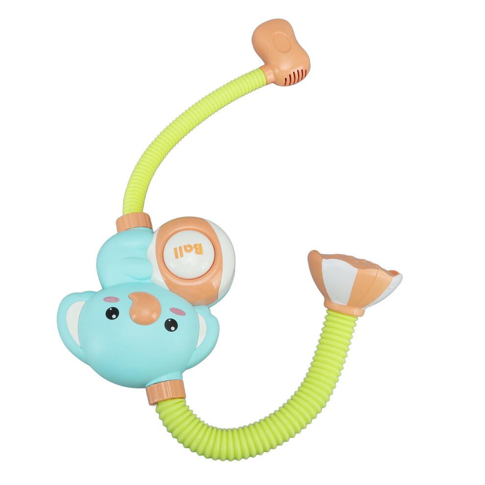 Baby Elephant Shower Pump Toy, Water Play Bathtub Toy, Plastic