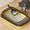 Cat Litter Box Semi-closed Open Splash-proof Cat Excrement Basin Cat Toilet Large Thickened Cat Kitten Potty