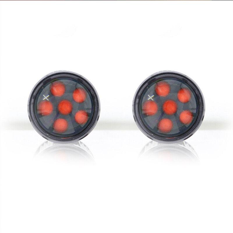 2Pcs Red 1157 BAY15D 36 COB  900lm 12-24v LED Tail Lamp Car  Reverse Turn  Signal Brake Light Parking Bulb