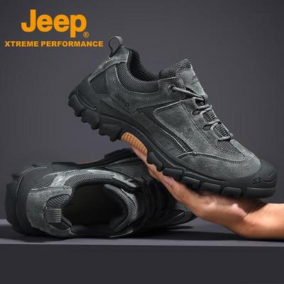 Men's P131091269 Fleece-Lined Leather Hiking Shoes