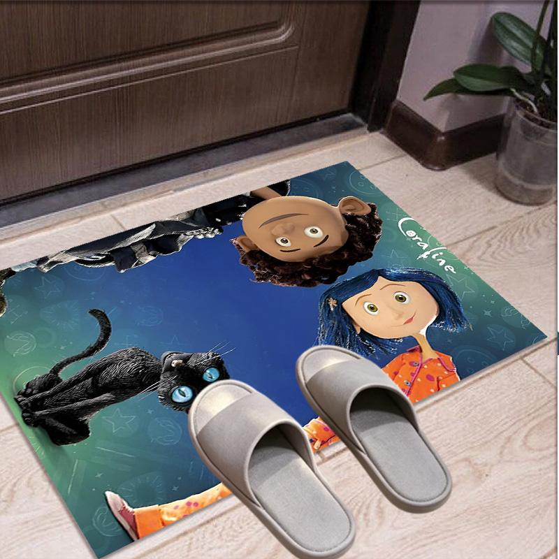 Coraline Pattern Rug, Indoor/Outdoor Mat, for Picnic, Gameroom, Bedroom, Office, Living Room, Home Decor Carpet, Birthday Gift