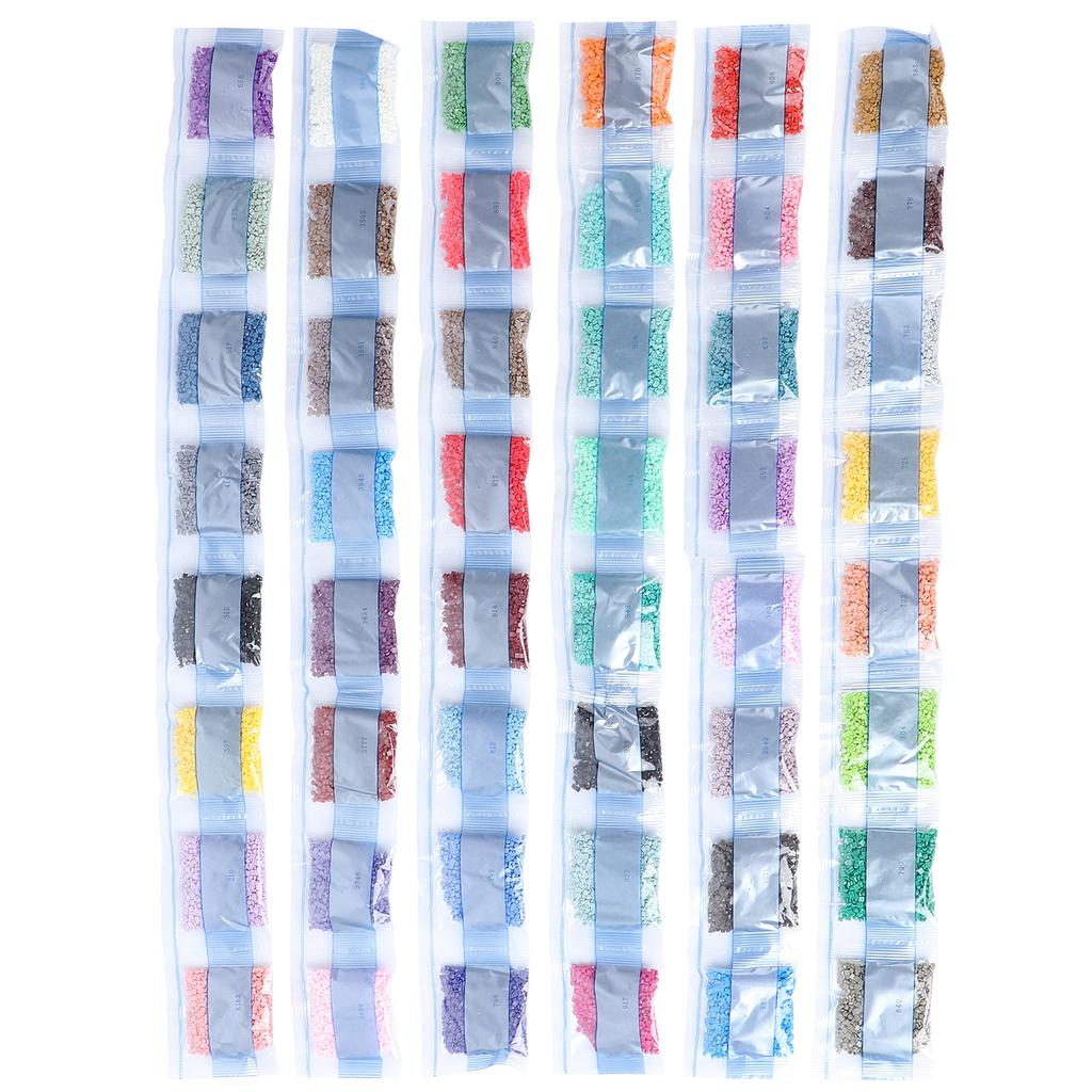 Premium Loose Square Diamonds for Drill Painting DIY Rhinestone Beads Set Craft Material Shiny Mosaic Art Decoration Accessories