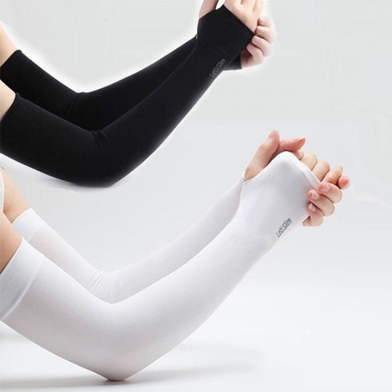 Universelle Outdoor-Rad-Sonnenschutz-Ärmel für Männer & Frauen - Dünne Eis-Seide Anti-UV Armschutz