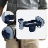 Adjustable Fishing Waist Belt Multifunctional for Tackle Storage Accessories Sturdy with Rod Holder