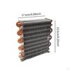 Cooled Radiator for Shellless Freezer Condenser Units