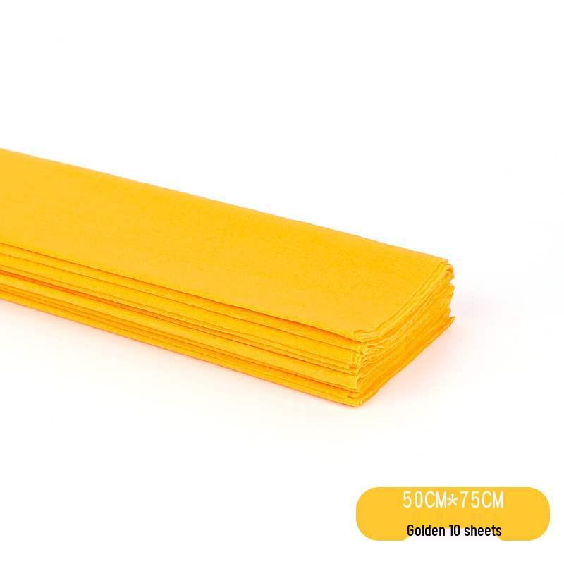 Pleated Colored Crepe Paper for DIY Handcrafted Roses and Carnations