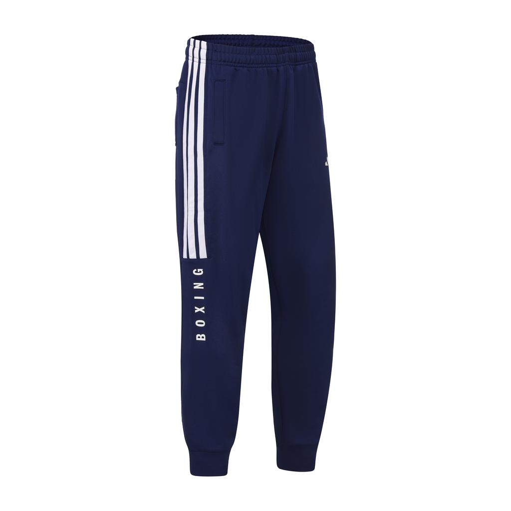 Adidas Boxing 3-Stripes Classic Retro Cuffed Pants Jacket Two-Piece Casual Sports Suit Unisex Suit Navy-Blue TR30JR1BX-DBW+TR30P1R1BX-DBW