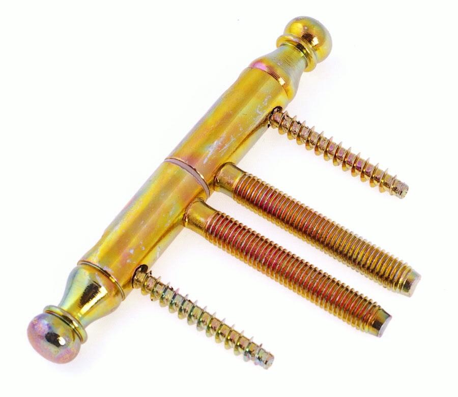Screw-In Retro Galvanized Hinge 20*140Mm - Zaw K 140