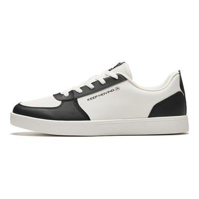 Lifestyle Series Non-Slip Shock Absorbing Low-Top Sneakers Men Sneakers White Black 912428056-7