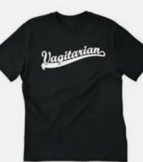 Vagitarian funny T shirt tee M