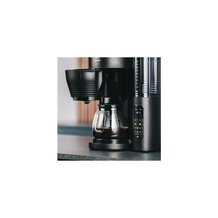 Cafetière filtre - Melitta - AromaFresh Glass Pro - 10 tasses - Noir - Filtre amovible