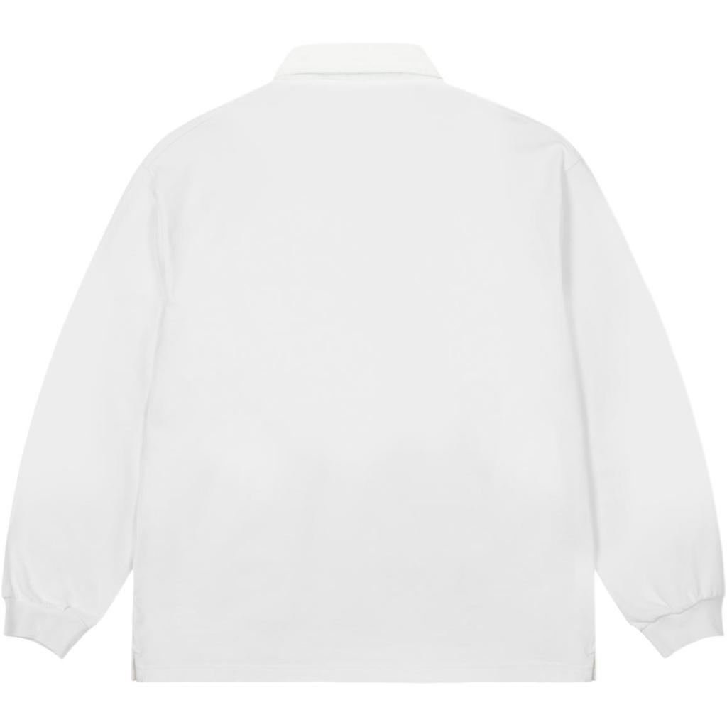Palace International Rugby White Unisex Tops P28ES056