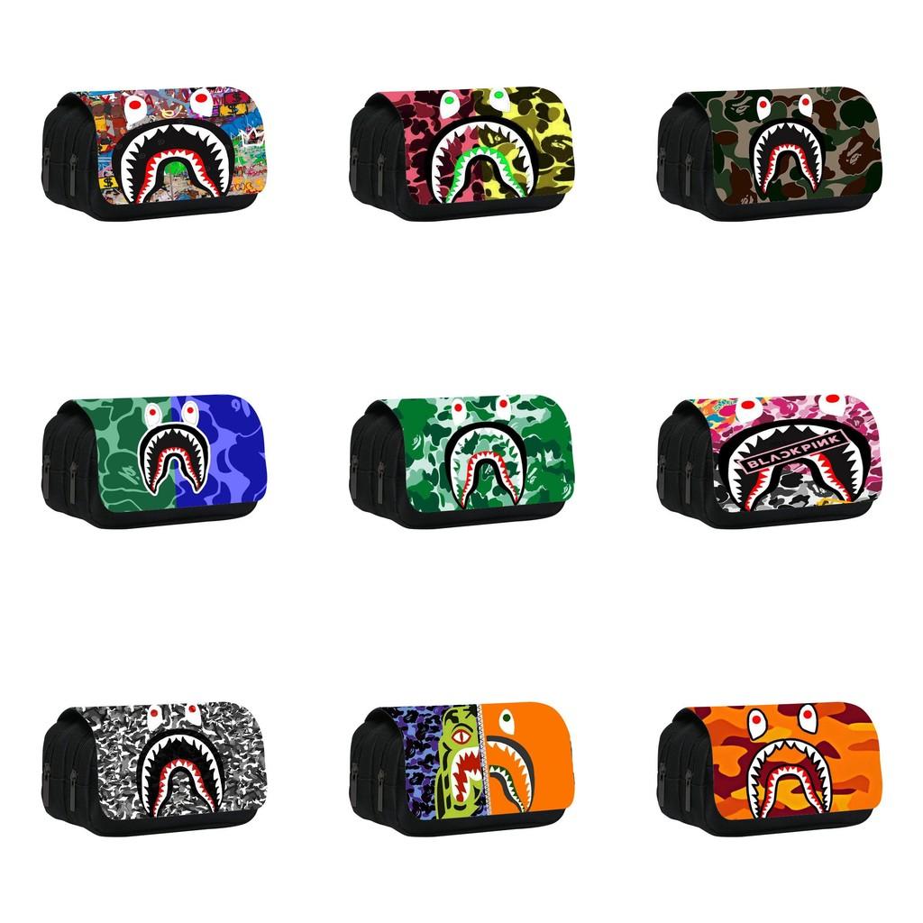Sprayground Printed Student Single Double Lightweight Stationery Storage Bag For School And Home