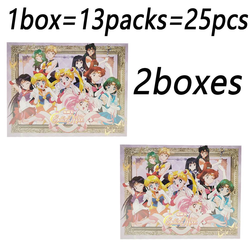 Sailor Moon Collection Cards for Fan Friends Magical Girl Exquisite Relief Unique Design Character Portrait Cards Gift