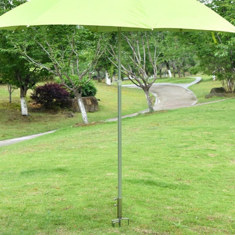 Umbrella Holder Stand Parasol Brackets for Beach Fishing Stainless Umbrella Sand Anchors Umbrella Stand