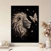 Pearl Art Painting Kit for Adults and Beginners, Majestic Lion Sparkling Painting Craft Home Wall Decor Handmade Gift