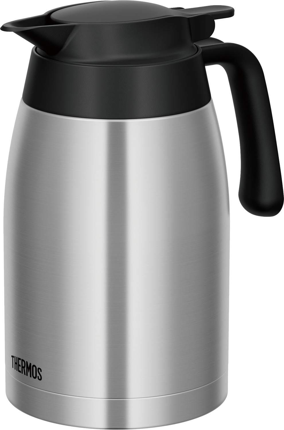 

Thermos Stainless Steel Pot, 1.5L, Stainless Steel Black, TTB-1500 SBK