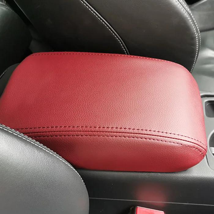 Car Armrest Box Cover For MG4 EV 2022 Mg 4 EH32 2023 Central control PU Leather protective pad Interior modification accessories
