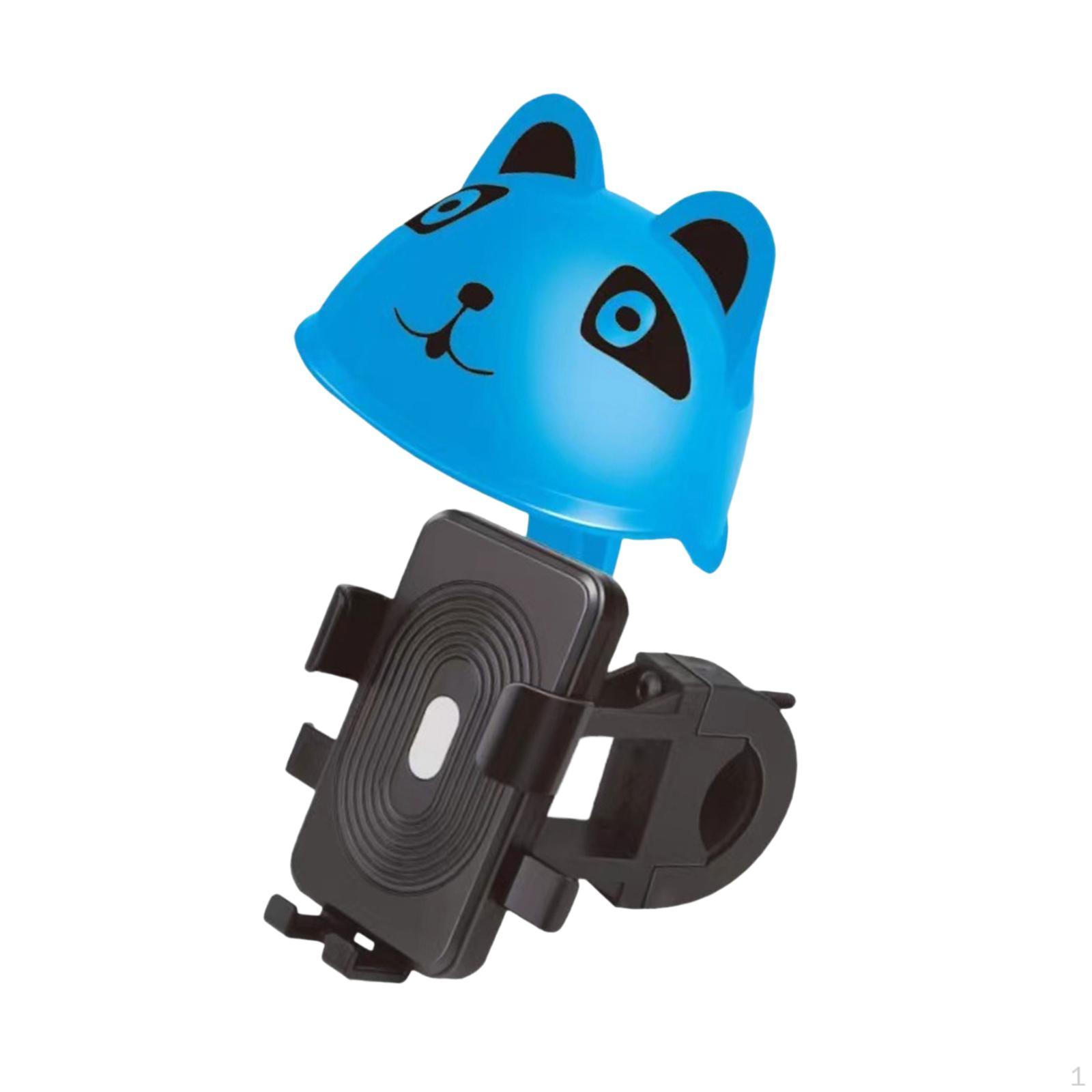 

Bike Phone Holder Handlebar Cell Clamp with Sun Visor Auto Lock Bicycle синій