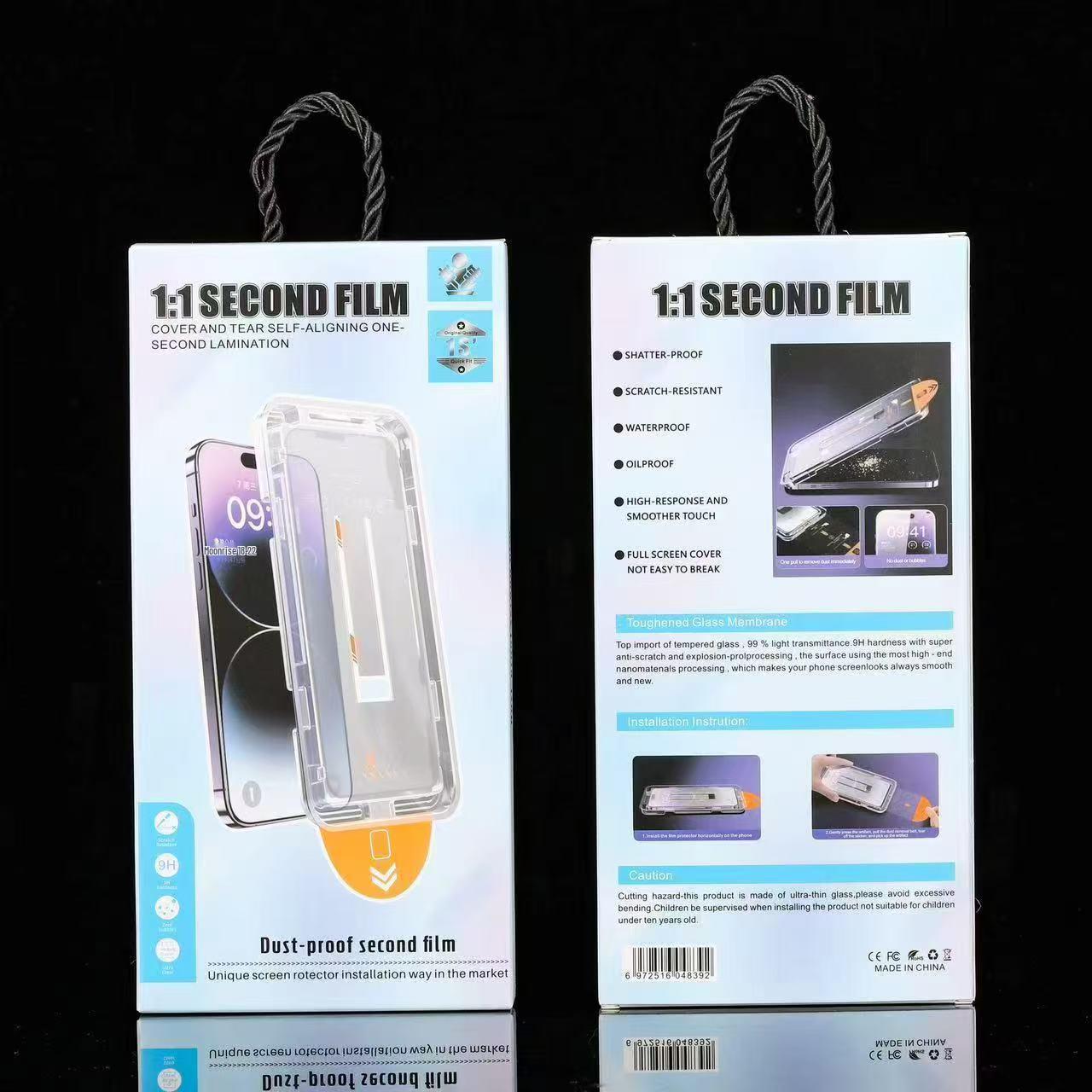 

Вигнутий Захисний Скло для Екрану Huawei Mate60 Pro - Легке Нанесення, Автоматичне Прилипання, Встановлення Без Пилу. S22/S23 Ultra