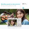 4K HD digital camera entry-level selfie travel camera student children card camera