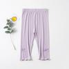 Girls' Summer Thin Capris: Casual Korean-Style Mid-Length Pants for Baby Girls and Kids