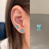Butterfly-Control Titanium Ear Cartilage Studs: Playful & Cute Collection