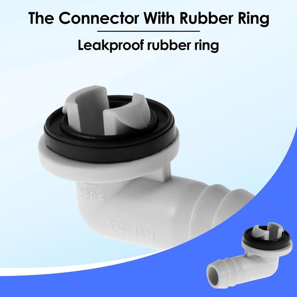 5/7M Air Conditioner Drain Hose Kit 16.5FT/23FT Portable Leak-Proof Air Conditioner Drain Pipe AC Hose Connector Clear Tubing