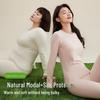 Plus-Size Modal Flannel Underwear Set - 200g, Skin-Friendly Base Layer for Autumn