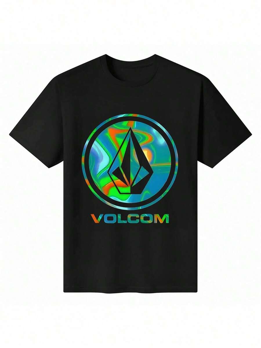 

Manfinity Homme Unisex Drop-Shoulder Letter Print T-Shirt M