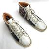 CASTELBAJAC Union Jack leather high cut boots 24.5 white(USED)