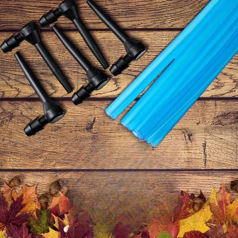 4set Maple Syrup Tree Tapping Kit Maple Syrup Collection Kit Multifunctional Leaf Collector With Pipe Gardening Accessories