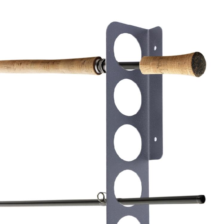 Horizontal Rod Stand 6/12-Rod Fishing Rod Holder Wall Ceiling Storage Rack Fishing Rod Holder Storage Tool Easy to Use