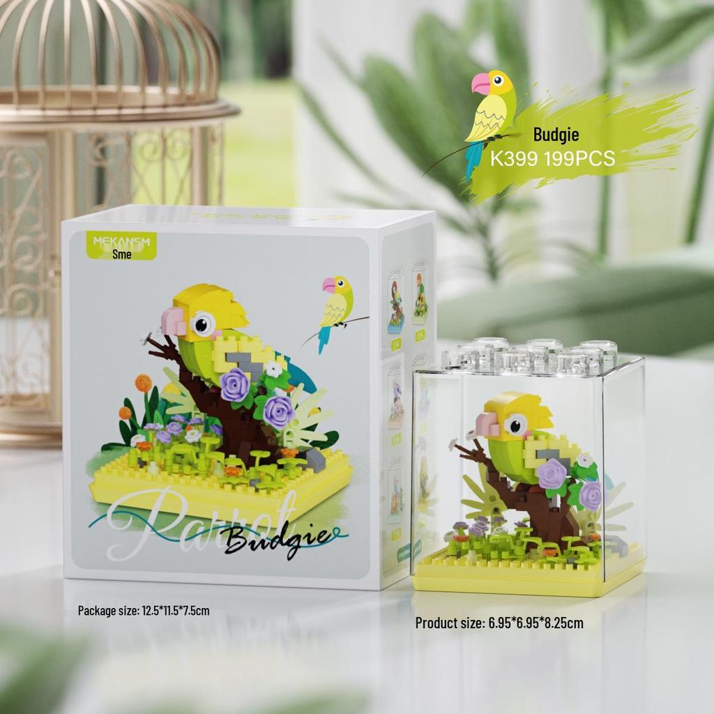 Compatible Lego Original Macaw Bird Educational Building Blocks for Children