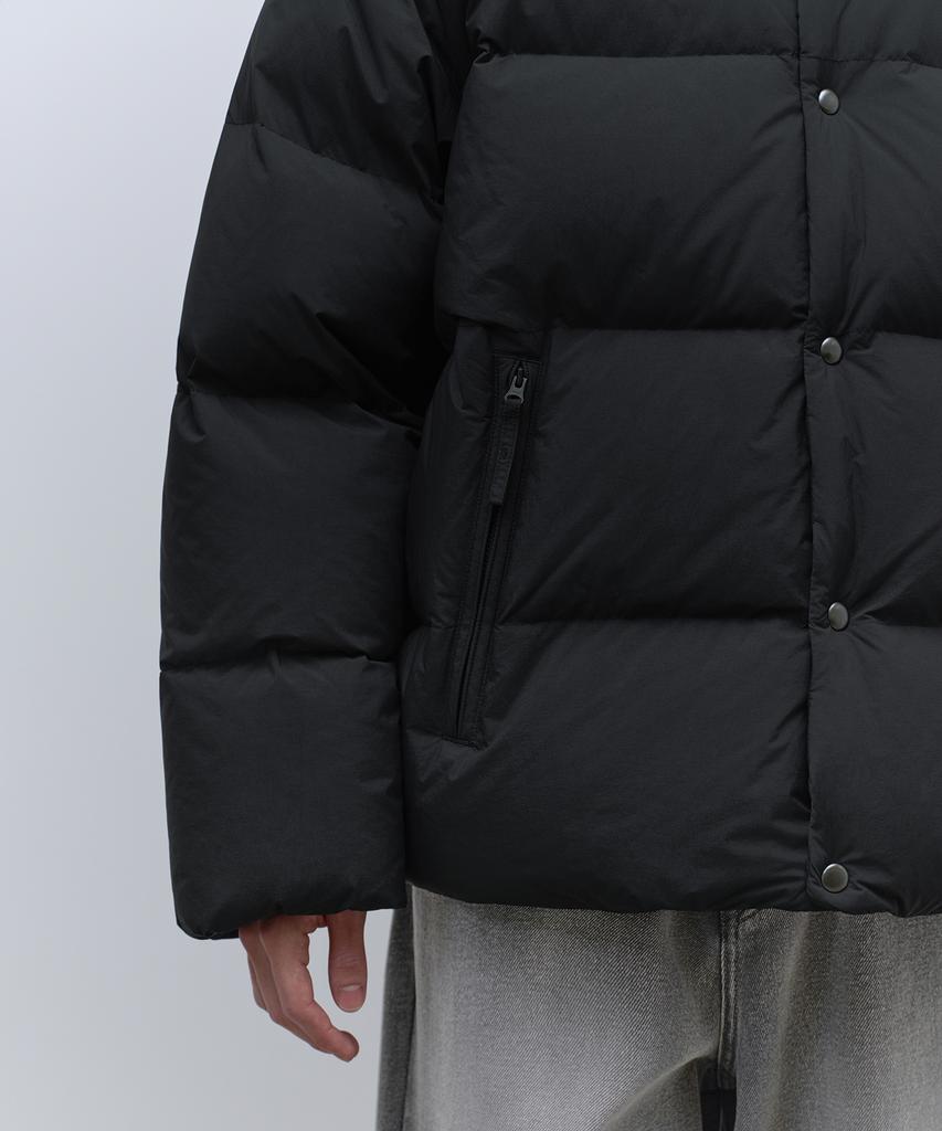 Musinsa Standard Snap Down Short Padded Jacket [Black]